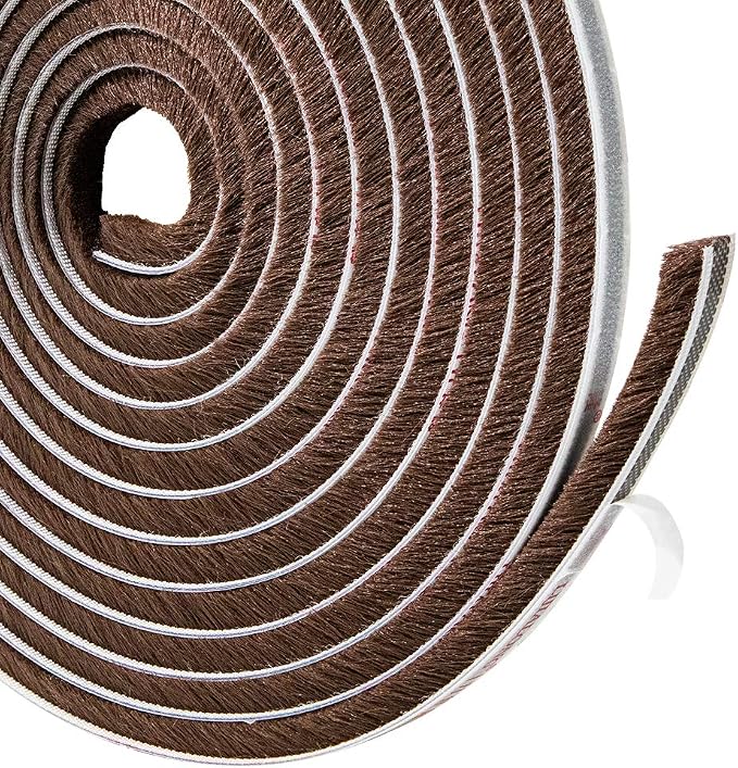 TORRAMI Felt Pile Weather Stripping Brush Strip by TORRAMI