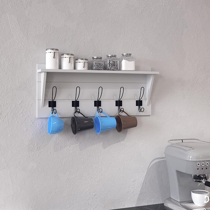 HBCY Creations 24" Wall Mounted Storage Rack - Image 4