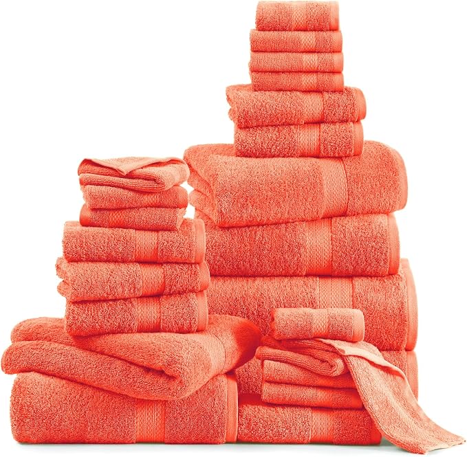 Lane Linen 100% Luxury Cotton Towel Set by LaneLinen