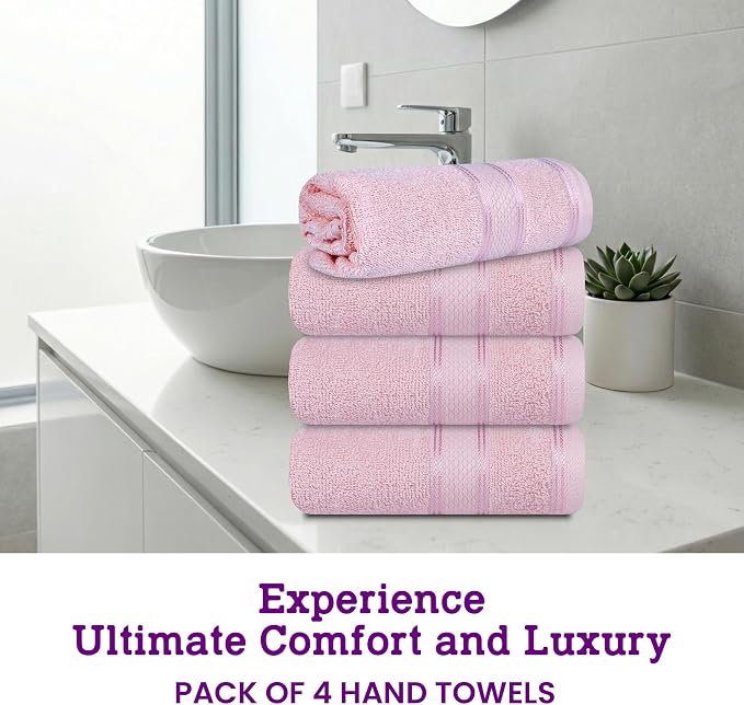 Casa Lino 100% Cotton Hand Towels - Image 2