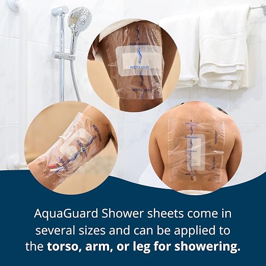 TIDI 50004-PKG AquaGuard Sheet – 4” x 4” – – Shower Protection Sheet – - Image 6