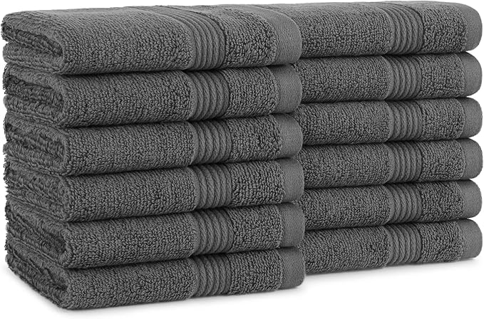Arkwright Bath Washcloths 12 Pack by Arkwright