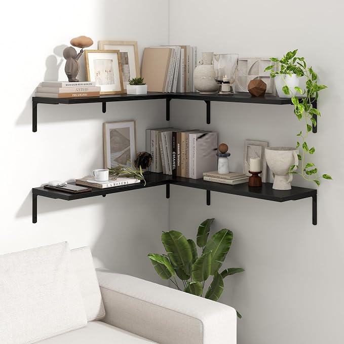 Fun Memories Deep Floating Shelves, 32W x 8D Floating Shelves Set of 2 - Image 6