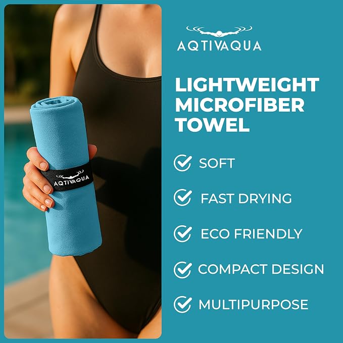 AqtivAqua Quick Dry Towel - Image 3