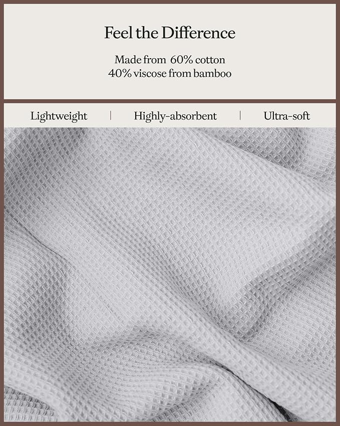Cozy Earth Waffle Washcloths - Image 4
