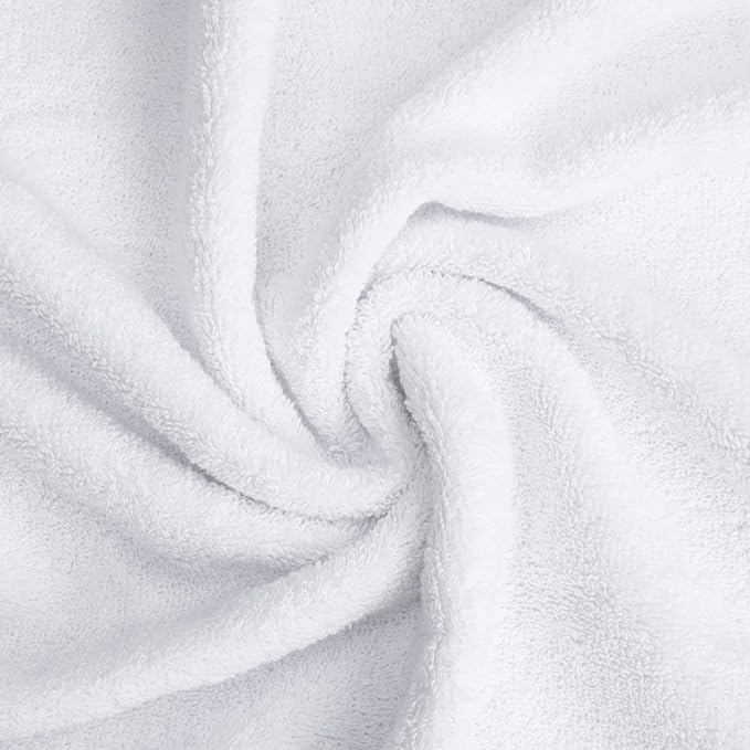 American Soft Linen Salem Washcloth Sets, 4 Piece Luxury 600 GSM 100% Cotton - Image 6