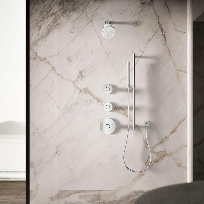 Kohler 37722-Y-CP Cinq™ Square single-function filtered showerhead, 2.5 gpm - Image 8