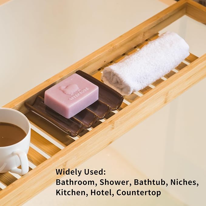 Ceramic Bar Soap Dish and Savers - Image 3