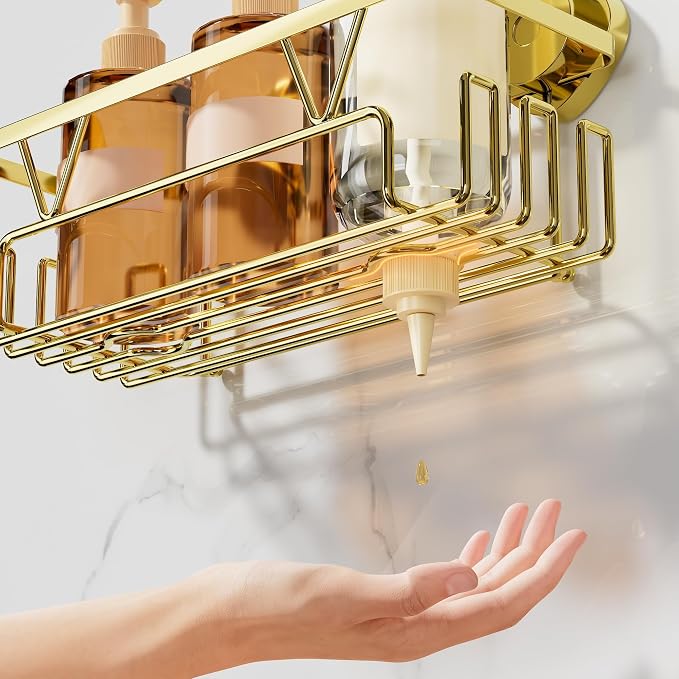 KEGII Suction Cup Shower Caddy – 3 Pack Suction Cup Shelf - Image 5