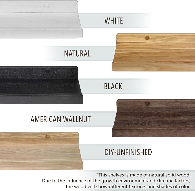 Floating Shelves for Wall 24 inch, Waterproof, Wall Storage Shelves - Image 6