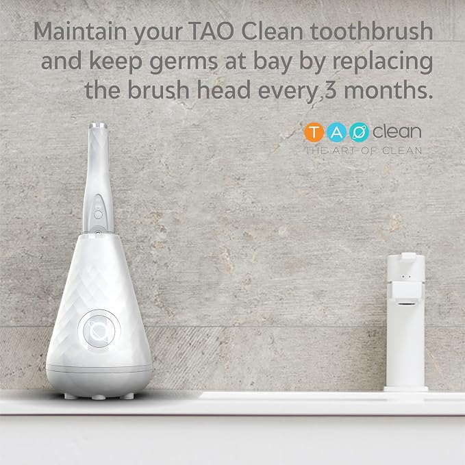 TAO Clean Sonic Electric Toothbrush Replacement Heads – Orthodontic Head – - Image 6