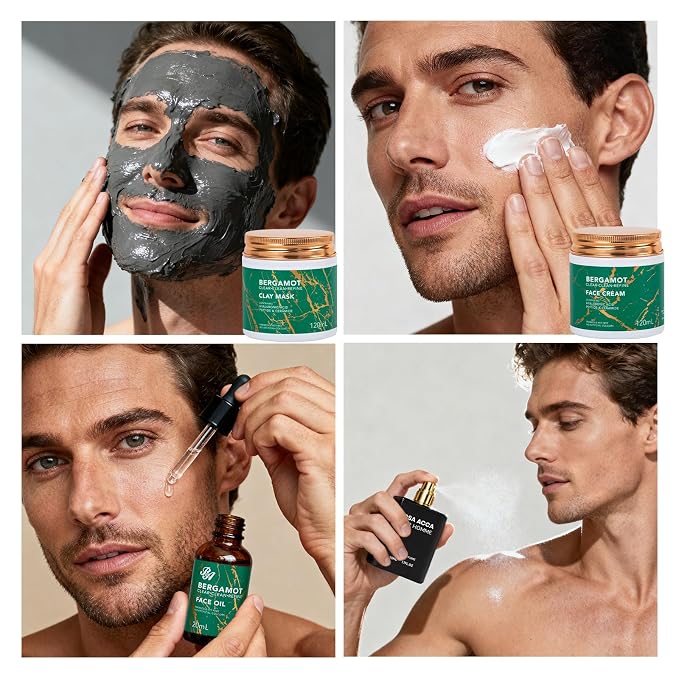 Christmas Gifts for Men, Beard Grooming Kit, Spa and Bath, Self-Care Gift - Image 2
