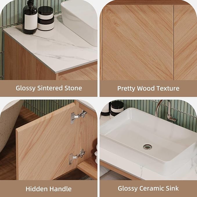 36" Floating Bathroom Vanity - Image 4