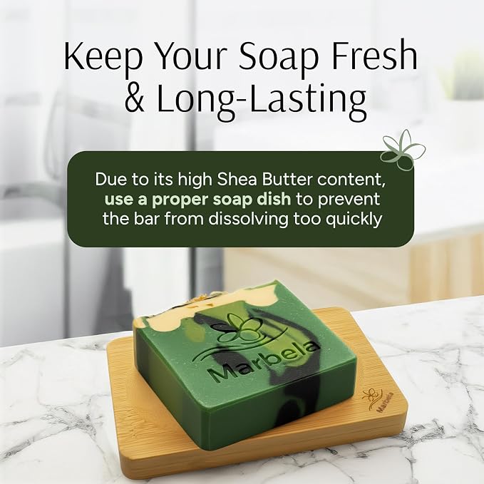 Marbela Cosmetics Aloe Vera Handmade Soap Bar - Image 5