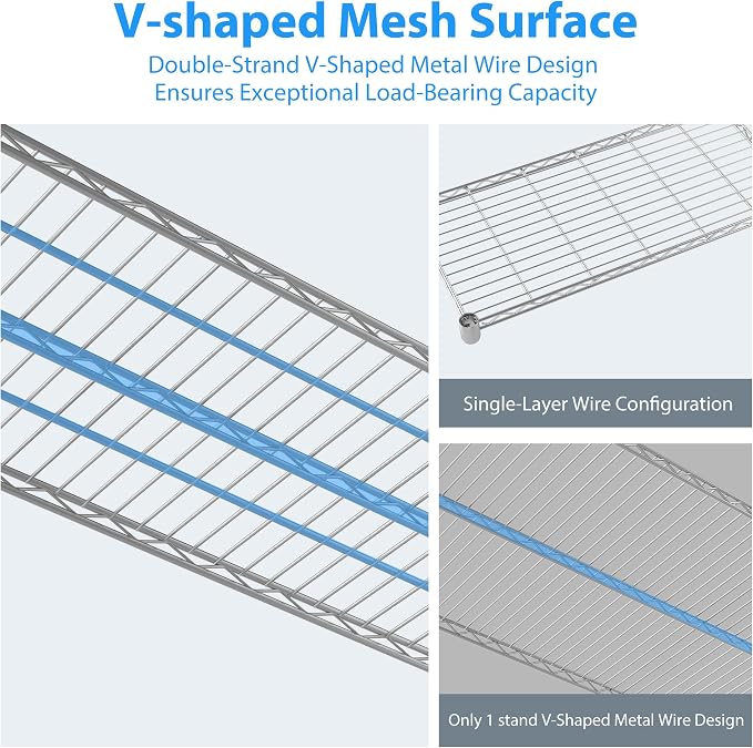 Homdox Heavy Duty Metal Shelves - Image 8