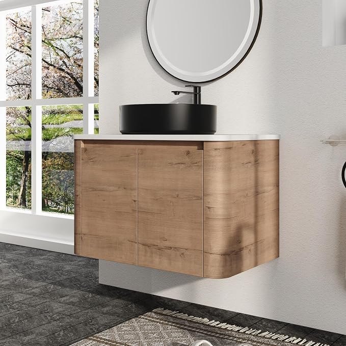 Malwee 30" Floating Bathroom Vanity by Malwee-SweetStar