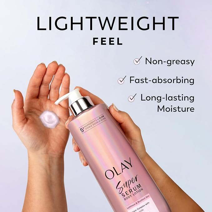 Olay Super Serum Hand & Body Lotion - Image 6