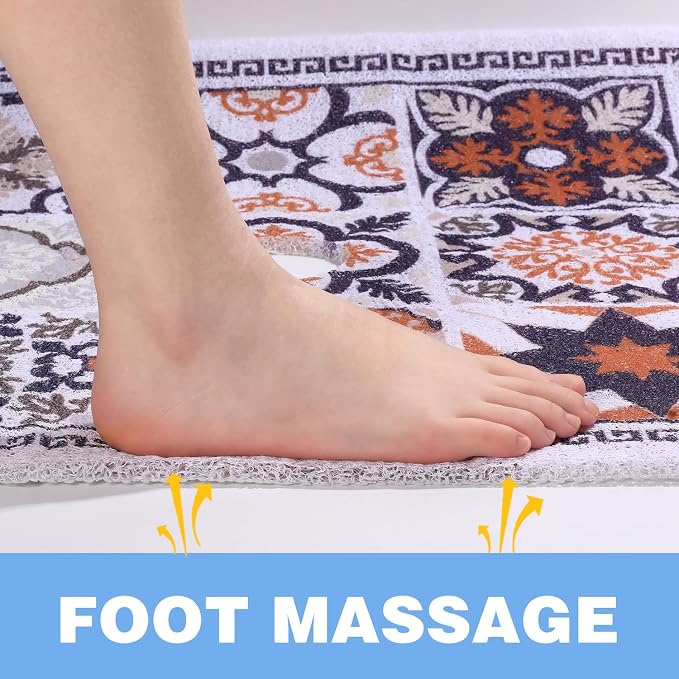 Square Shower Mat 23x23 Inch Non-Slip - Image 2