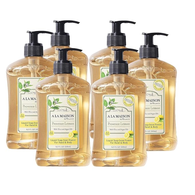 A LA MAISON Provence Lemon Liquid Hand Soap 16.9 Fl Oz by ALaMaison