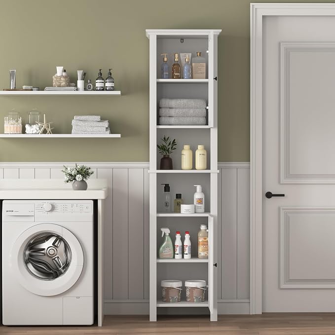 Tall Bathroom Storage Cabinet - Image 3