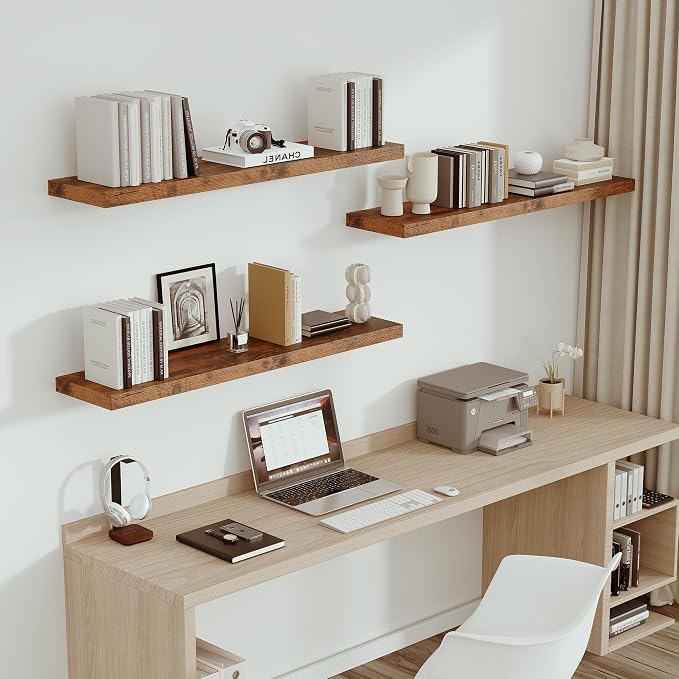 Vivelove Farmhouse Single Floating Shelves - Image 7