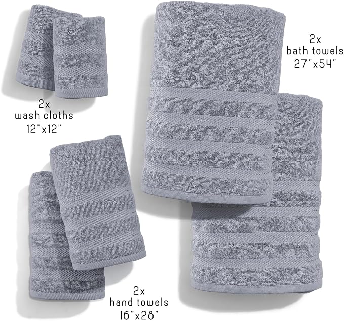 Hearth & Harbor Bath Towels for Bathroom - Image 4