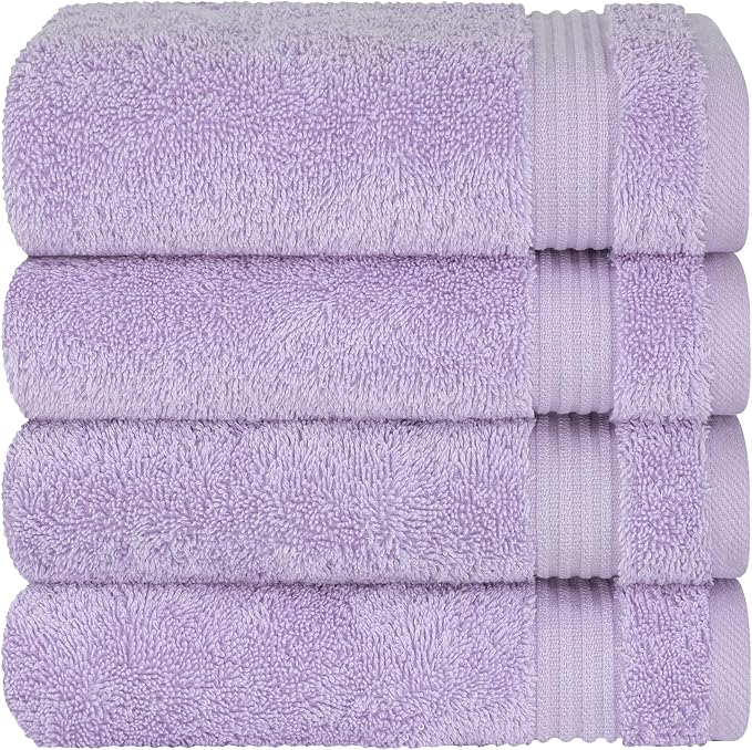 Cotton Paradise Hand Towels for Bathroom, 100% Cotton Turkish 4 Piece Hand - Image 6