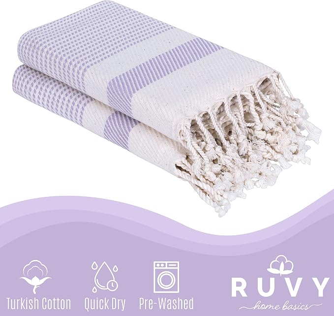 Ruvy Home Basics Turkish Hand Towels - Image 2