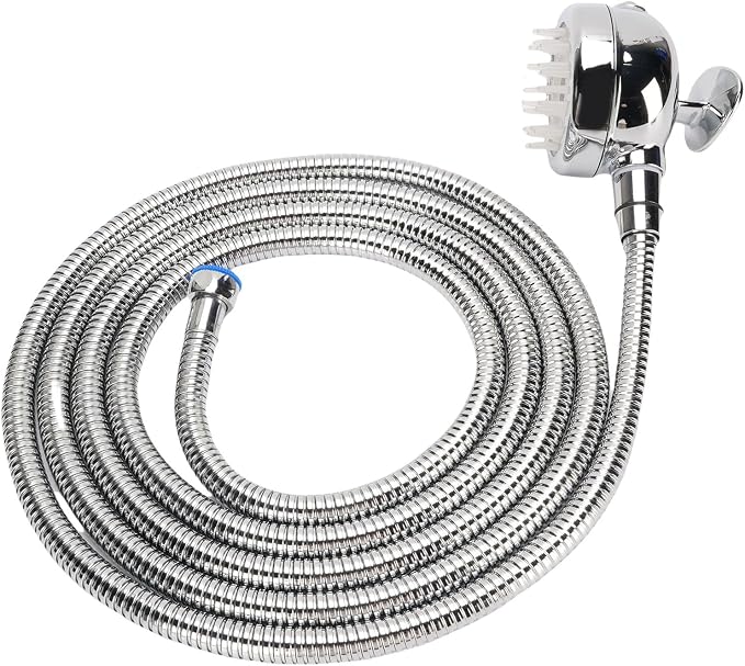 TOPINCN Adjustable Abs Dog Shower Attachment Set Shower Head Accessory - Image 9