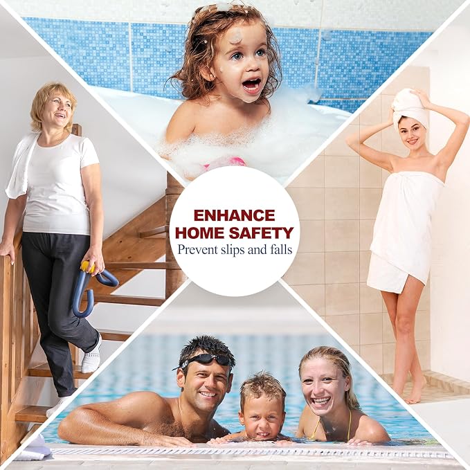 28 PCS Shower Floor Non Slip Stickers - Image 7