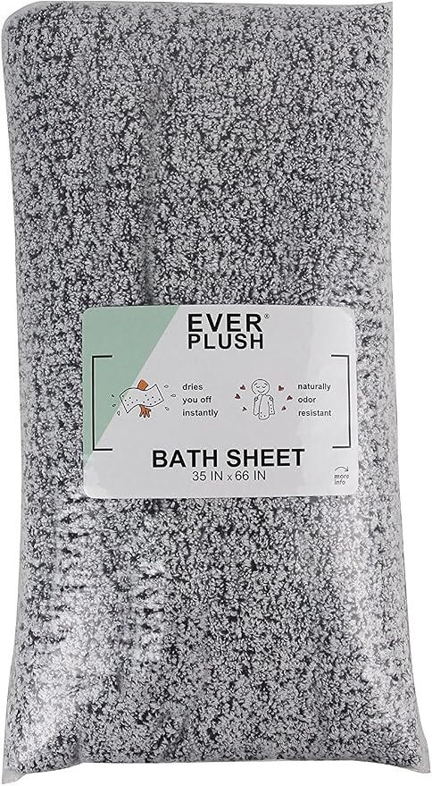 Everplush Diamond Jacquard Bath Sheet - Image 4