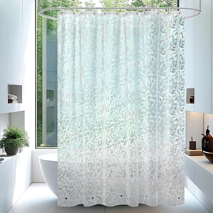 AooHome Long Shower Curtain Liner - Image 2
