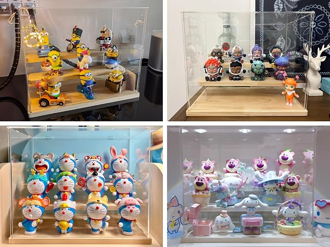 Choowin 3 Tier Clear Acrylic Display Case - Image 4
