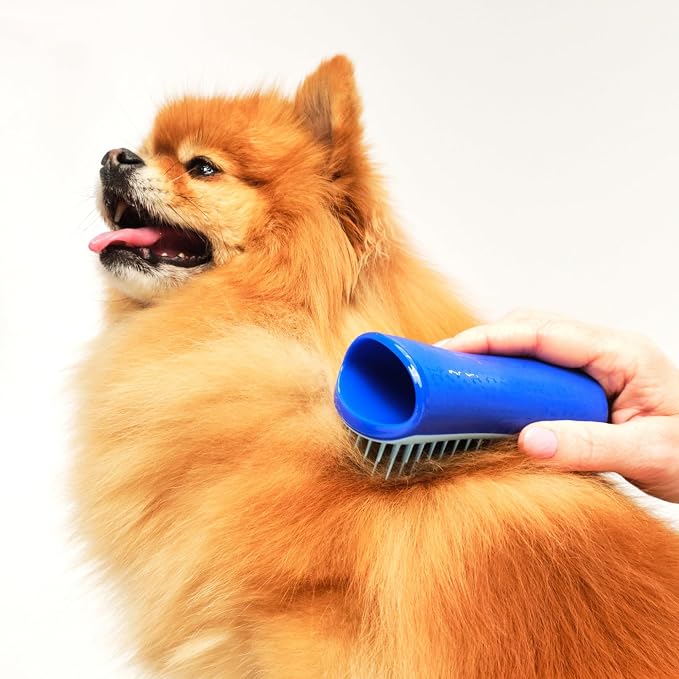 Pet Teezer De-Shedding Dog Brush by Tangle Teezer, Dog Grooming Tool - Image 3