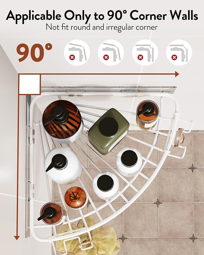 Orimade Corner Shower Caddy - Image 2