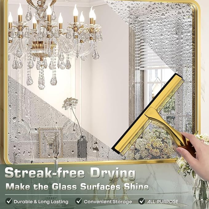 Stainless Steel Shower Squeegee - Image 5