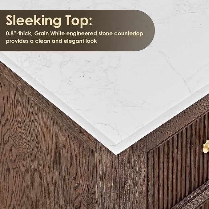 ALTAIR 36 Bathroom Vanity with Sink Mordern Freestanding Single Vanities Large - Image 7