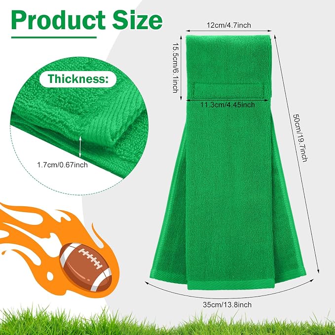 Shimeyao 2 Pcs Cotton Sports Football Towel - Image 2
