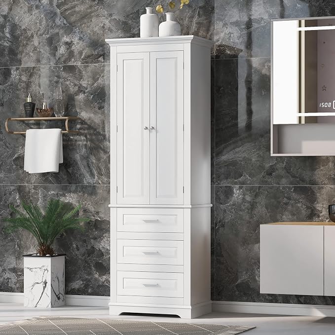 Tall Narrow Storage Cabinet - Image 3