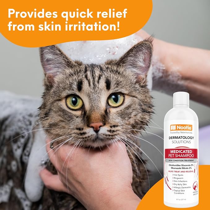 Nootie Medicated Pet Shampoo, Chlorhexidine Dog Shampoo - Image 4