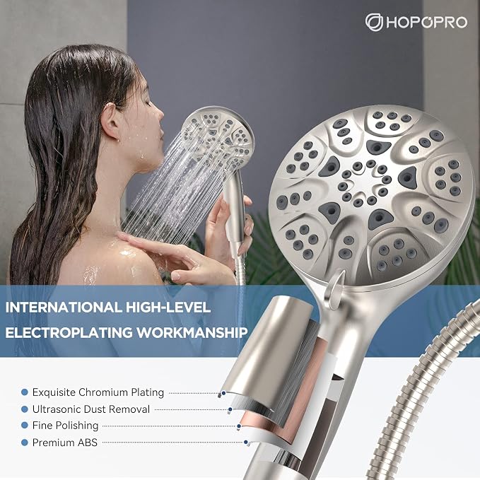 6-Mode High Pressure Handheld Shower Head - Image 4