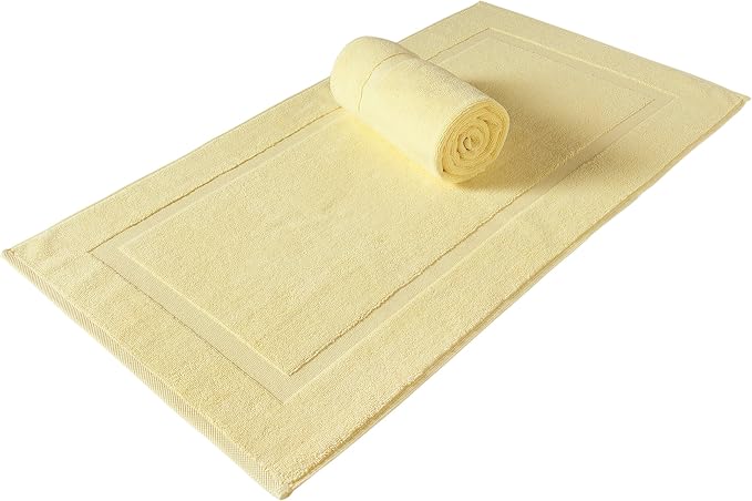 SALBAKOS 100% Turkish Cotton Bath Mat Set 2-Piece by SALBAKOS
