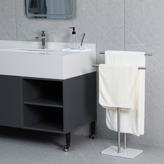 Free Standing Towel Rack for Bathroom - Image 8
