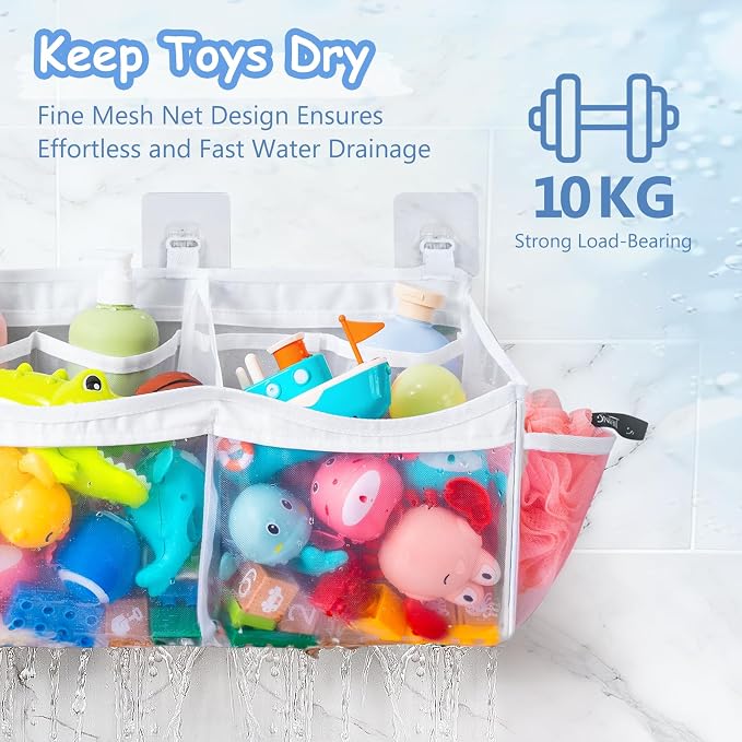 Criusia Extra Large Bath Toy Organizer - Image 4