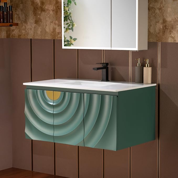 Woodbridge 36"x22" Wall Mounted Vanity - Image 2