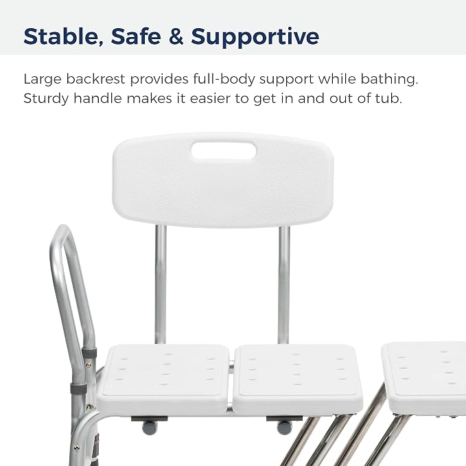 Drive Medical Splash Defense Tub Transfer Bench - Image 6