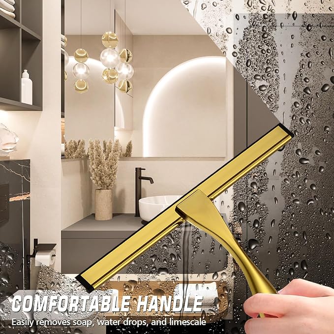 Stainless Steel Shower Squeegee - Image 2