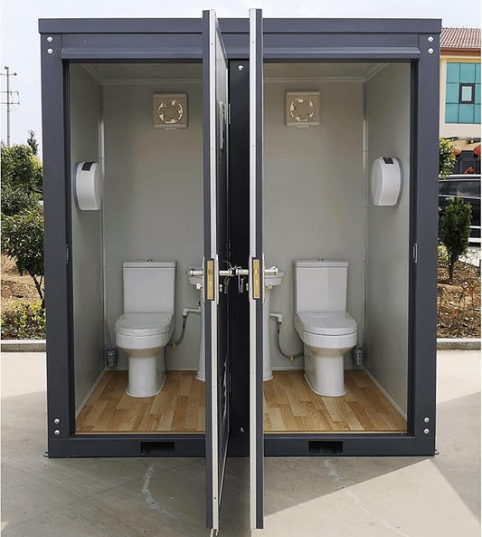 Outdoor Portable Restroom, Mobile Toilet by Zolyndo