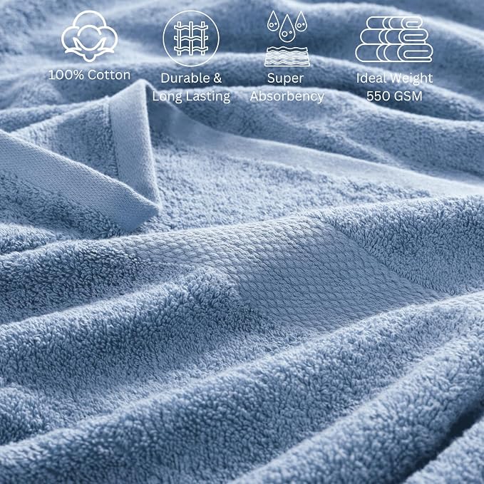 Lane Linen Bath Towel Set - Image 4