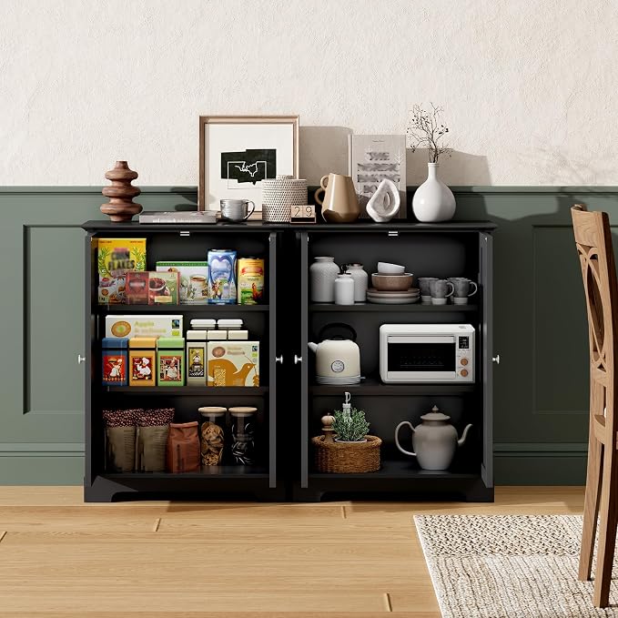 ChooChoo Bathroom Floor Cabinet, Modern Bathroom Storage Cabinet - Image 6